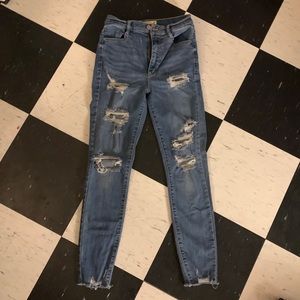 Garage ripped jeans